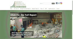 Desktop Screenshot of michiganbuildingtrades.org